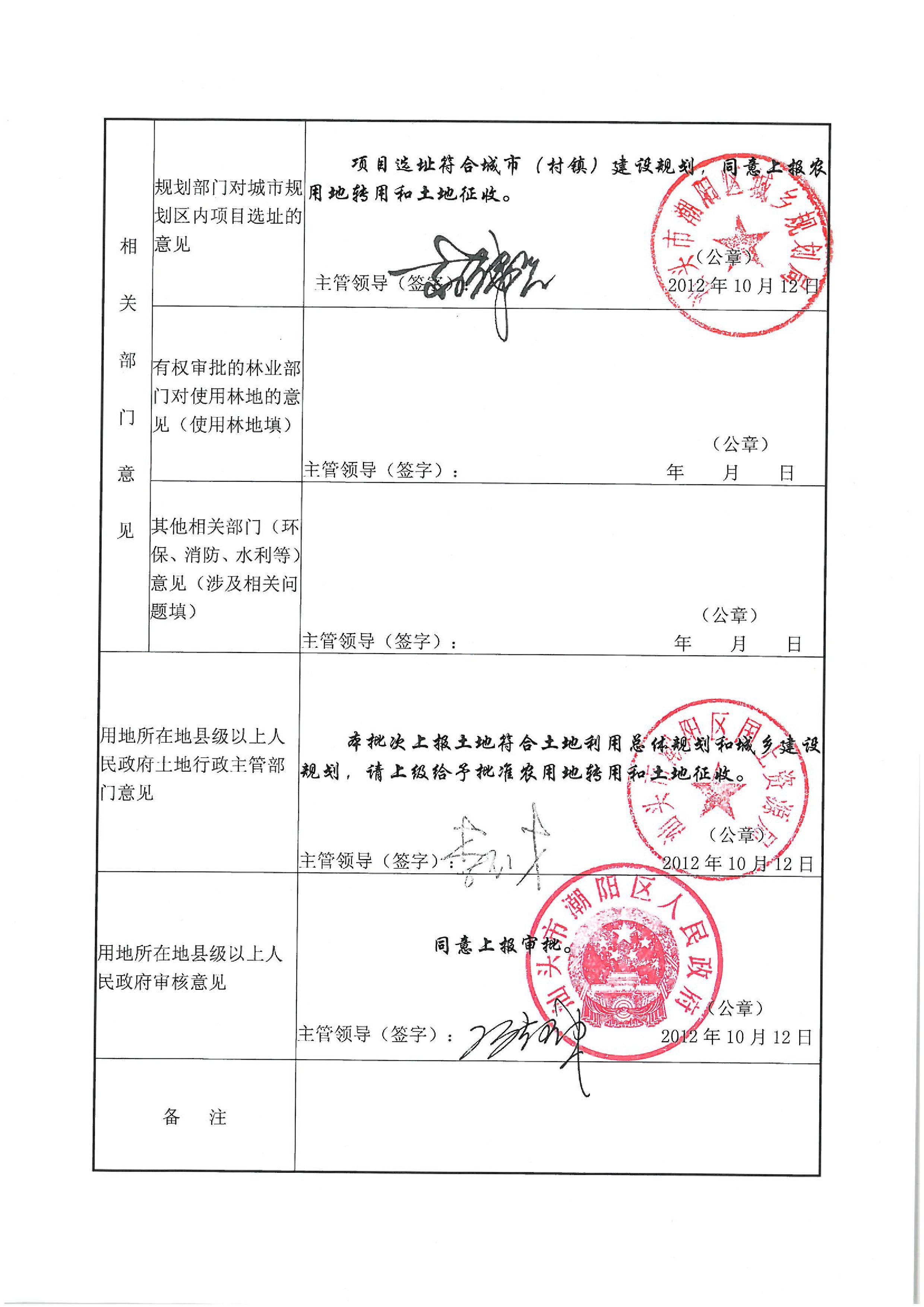 2012年度第十二批次“一書四方案”