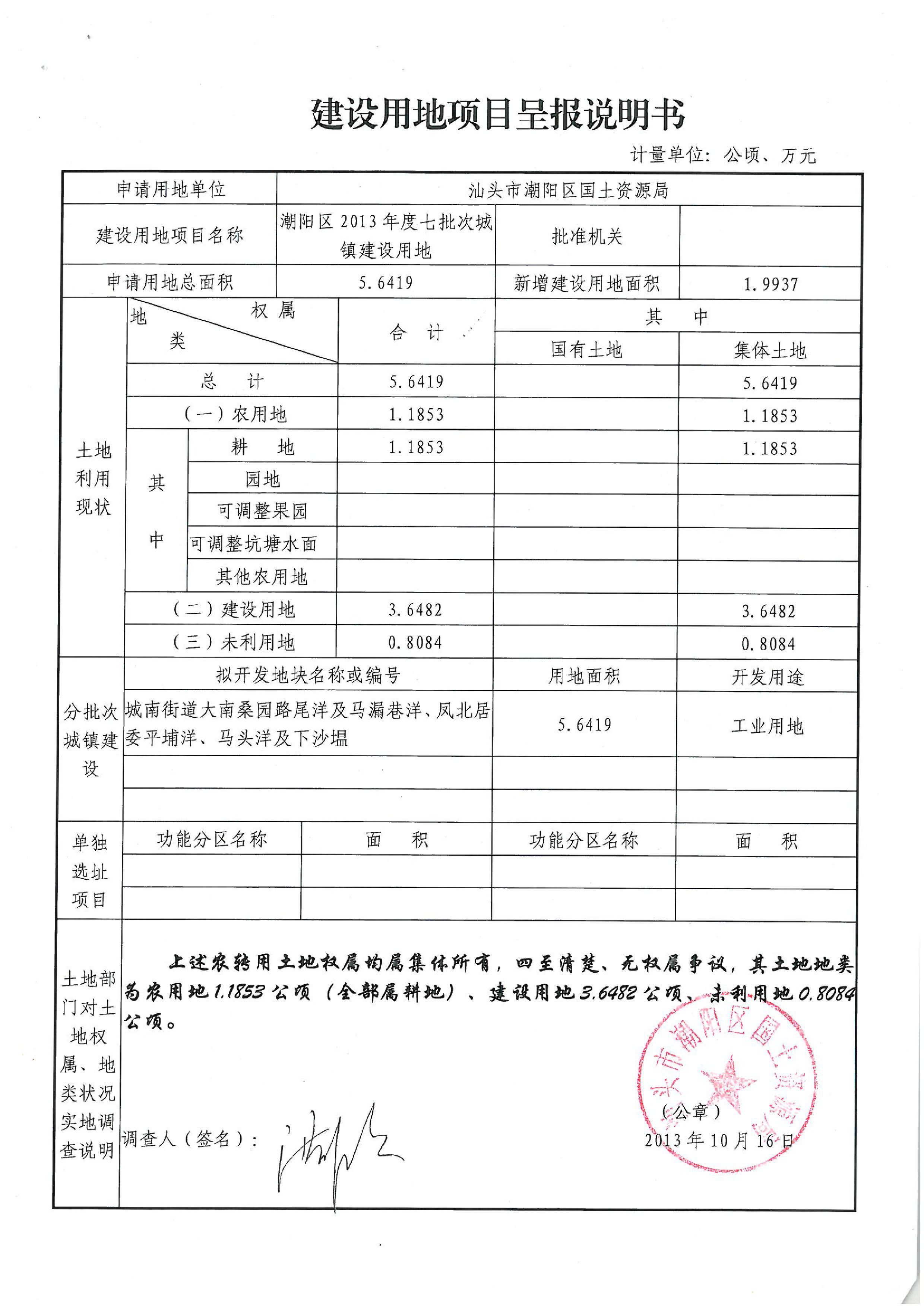 2013年度第七批次“一書四方案”