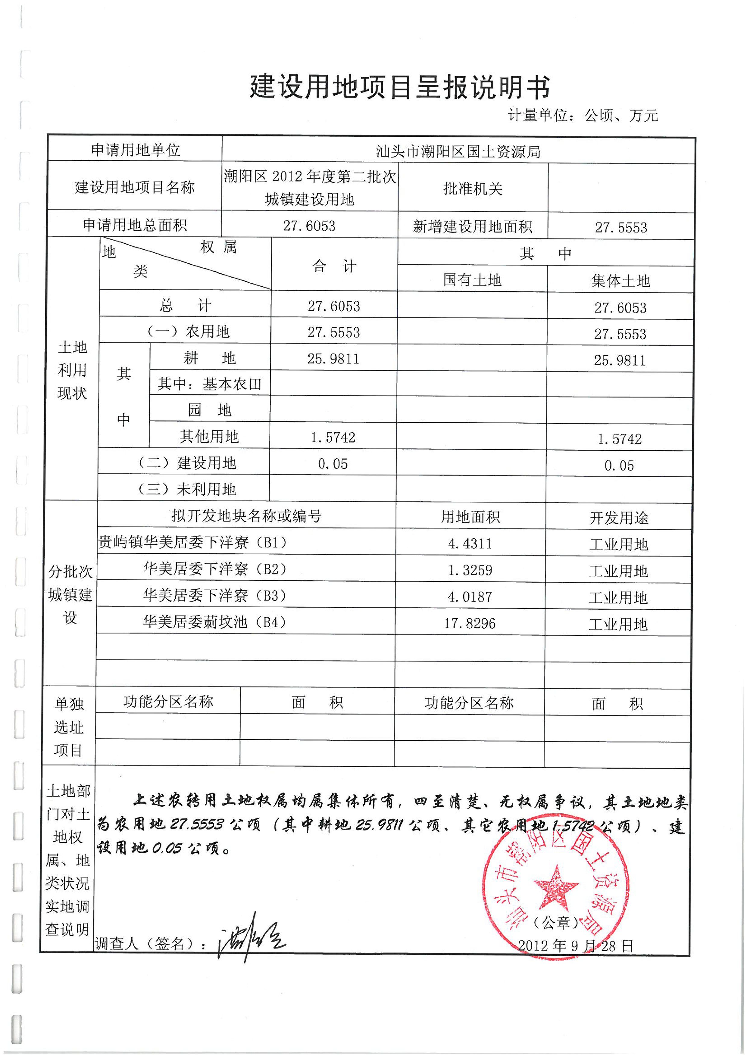2012年度第二批次“一書四方案”